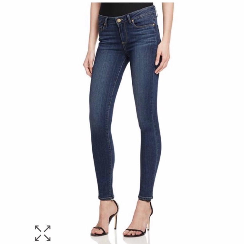 Paige Denim Skyline Skinny Jean - twilight
